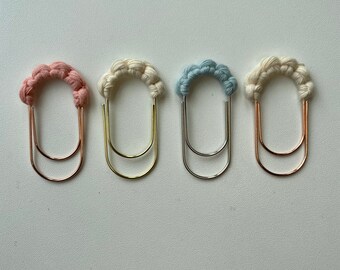Macrame Bookmark, Travelers Notebook Bookmark, Personalized Planner Charm, Handmade Bookmark, College Graduation Gift for Her, Book Club