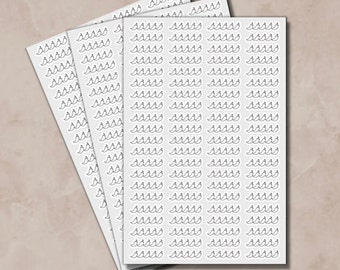 Blank Chili Pepper Review Stickers, Blank Star Review Stickers, Book Journal Sticker, Reading Journal, Book Lovers Gift, Book Club Stickers