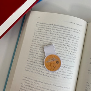 To Bee Continued Bookmark, Magnetic Bookmark, Holographic Bookmark, Book Journal Page Marker, Reading Journal, Reading Accessories