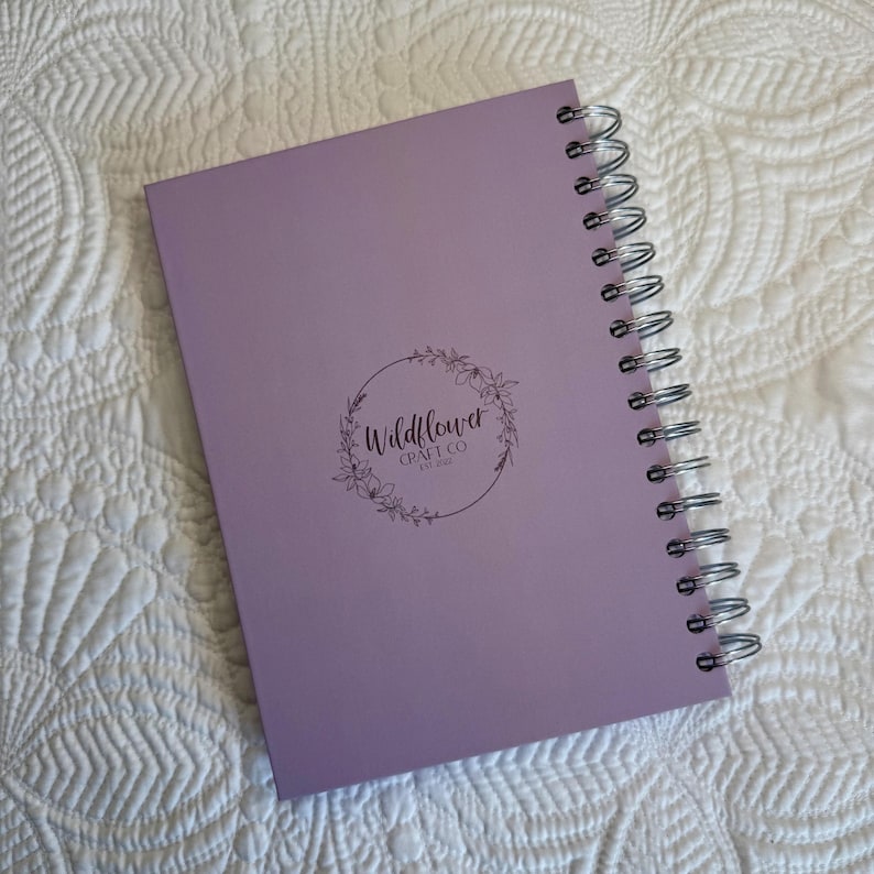 Book Journal, Hard Cover Reading Journal, Spiral Bound Journal, Reading Challenges, 2026 Book Journal, Book Review Journal bild 2
