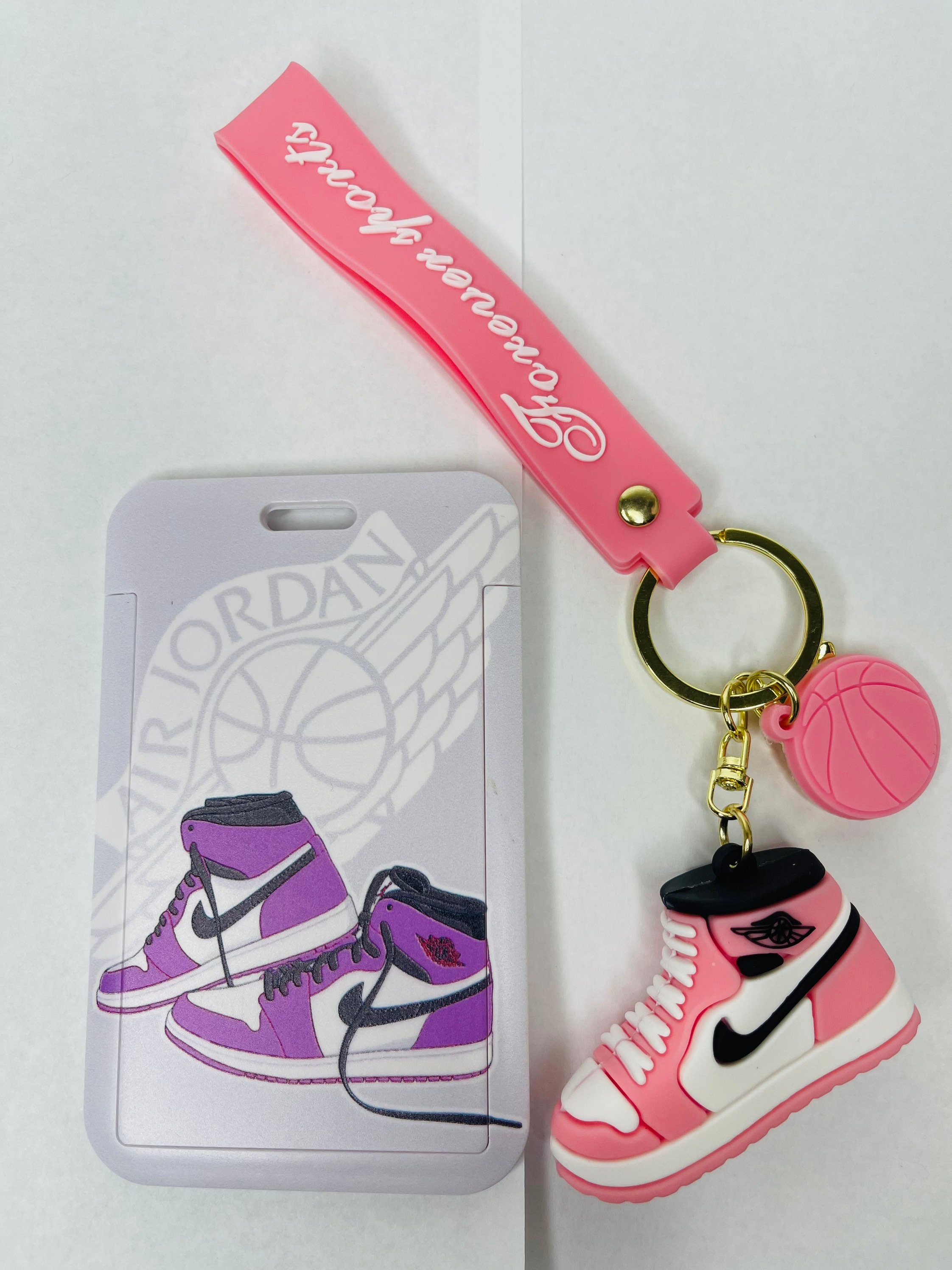 Cloth key ring Off-White Pink in Cloth - 30190065