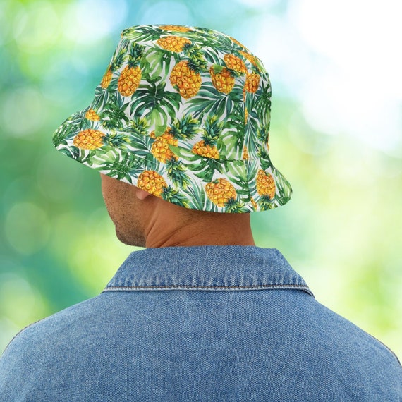 Pineapple bucket hat clearance