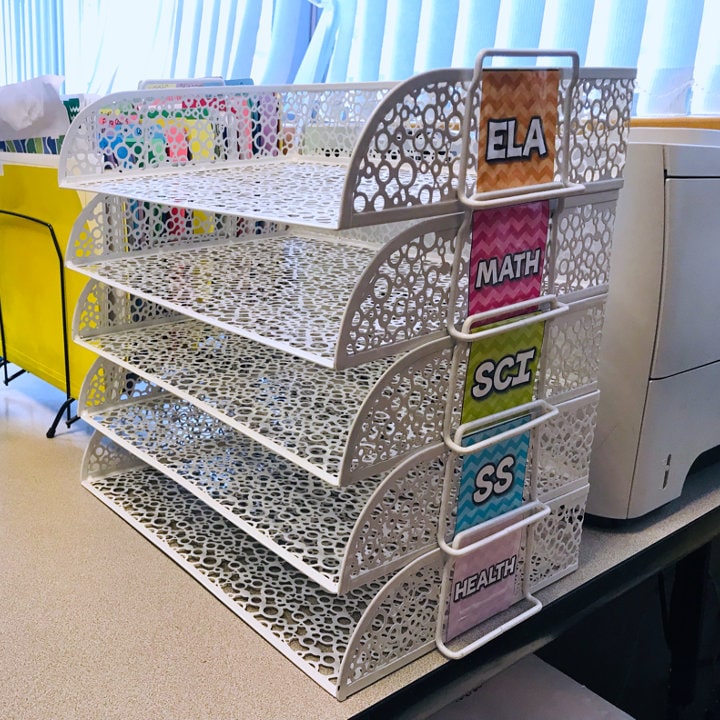 Drawer Organizer Labels L Cart Labels Classroom Organization 6 Styles