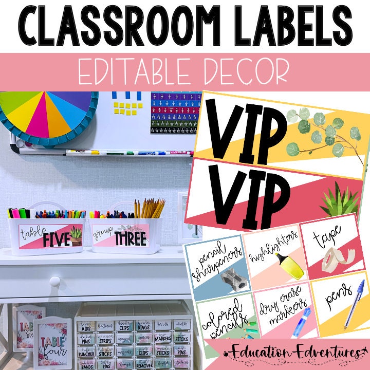 Art Caddy Labels - Target Caddies - Bright and Boho by Leading Little  Learners