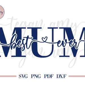 Pacote - Melhor mãe de todos os tempos - Obrigada, mãe - Eu te amo, mãe - SVG - Arquivos cortados