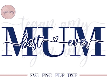 Paquete - Mejor mamá de la historia - Gracias mamá - Te amo mamá - SVG - Cortar archivos