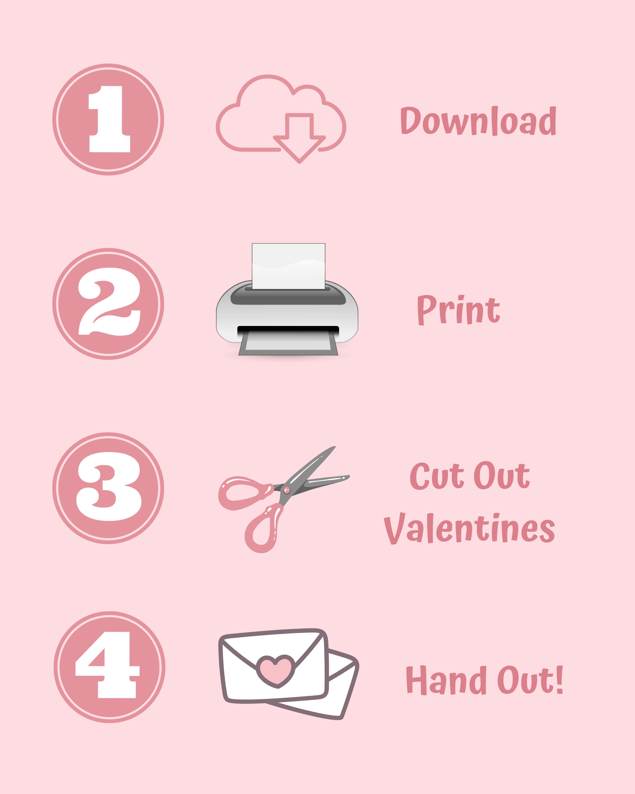 Gymnastics Printable Valentines Day Cards for Girls / Girl Valentines ...