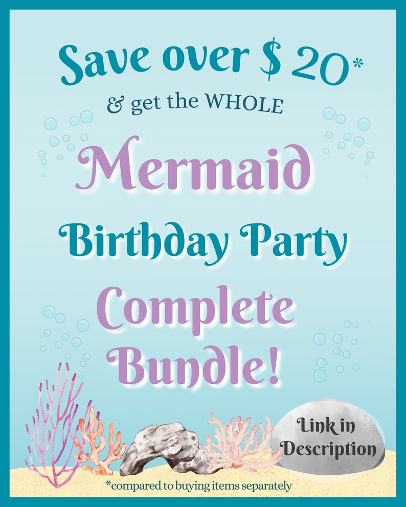 Printable Mermaid Crowns, Mermaid Headpiece Activity, Party Crowns - Etsy