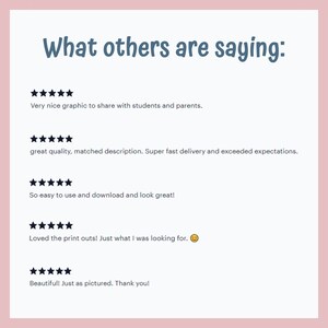 May include: Five customer reviews with five stars each. The reviews are positive and highlight the quality, ease of use, and fast delivery of the product. One review includes a smiley face emoji.