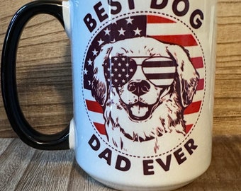Best Dog Dad Ever 15oz Mug