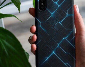 Telefoonhoesje met slangenleer, hoes met dierenprint, chique imitatiepython, trendy cadeau voor haar, stijlvol op maat gemaakt telefoonhoesje