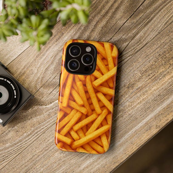 Pommes Handyhlle, Fast Food Druckhlle, trendiger Junk Food Stil,  niedliches Geschenk fr sie, benutzerdefinierte stilvolle Schutzhlle -  Etsy.de