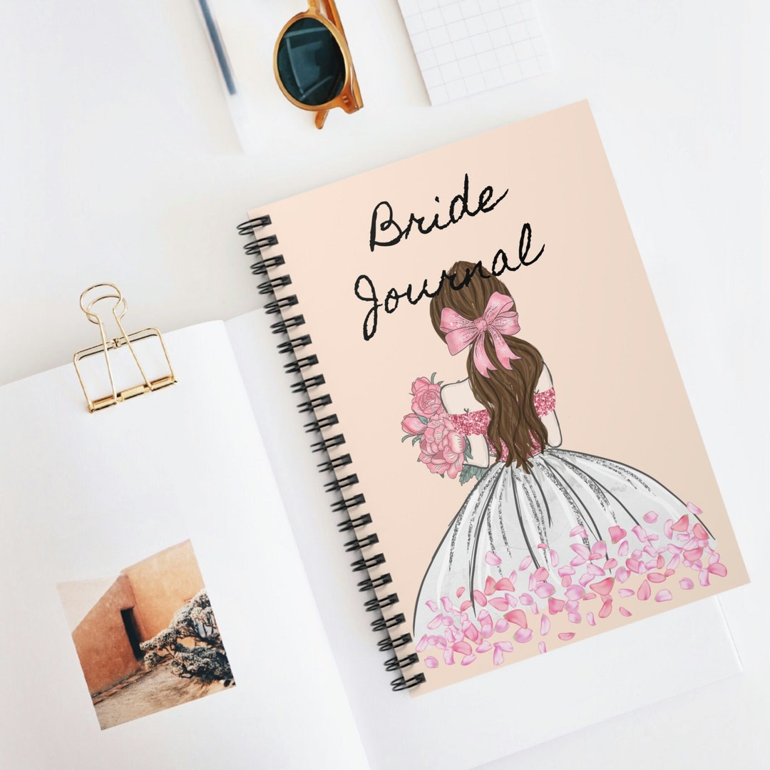 Minimalist Notebook Bride Journal Minimalist Journal Wedding Planner ...