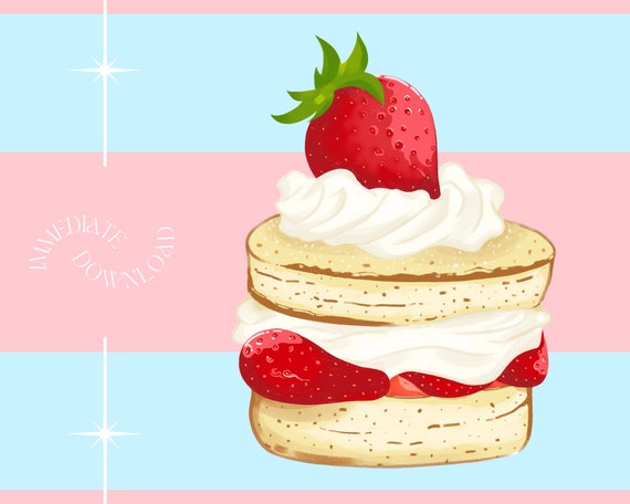 Strawberry Shortcake Desktop Wallpaper Cute Food - Etsy Strawberry Shortcake Desktop Wallpaper Cute Food - Etsy