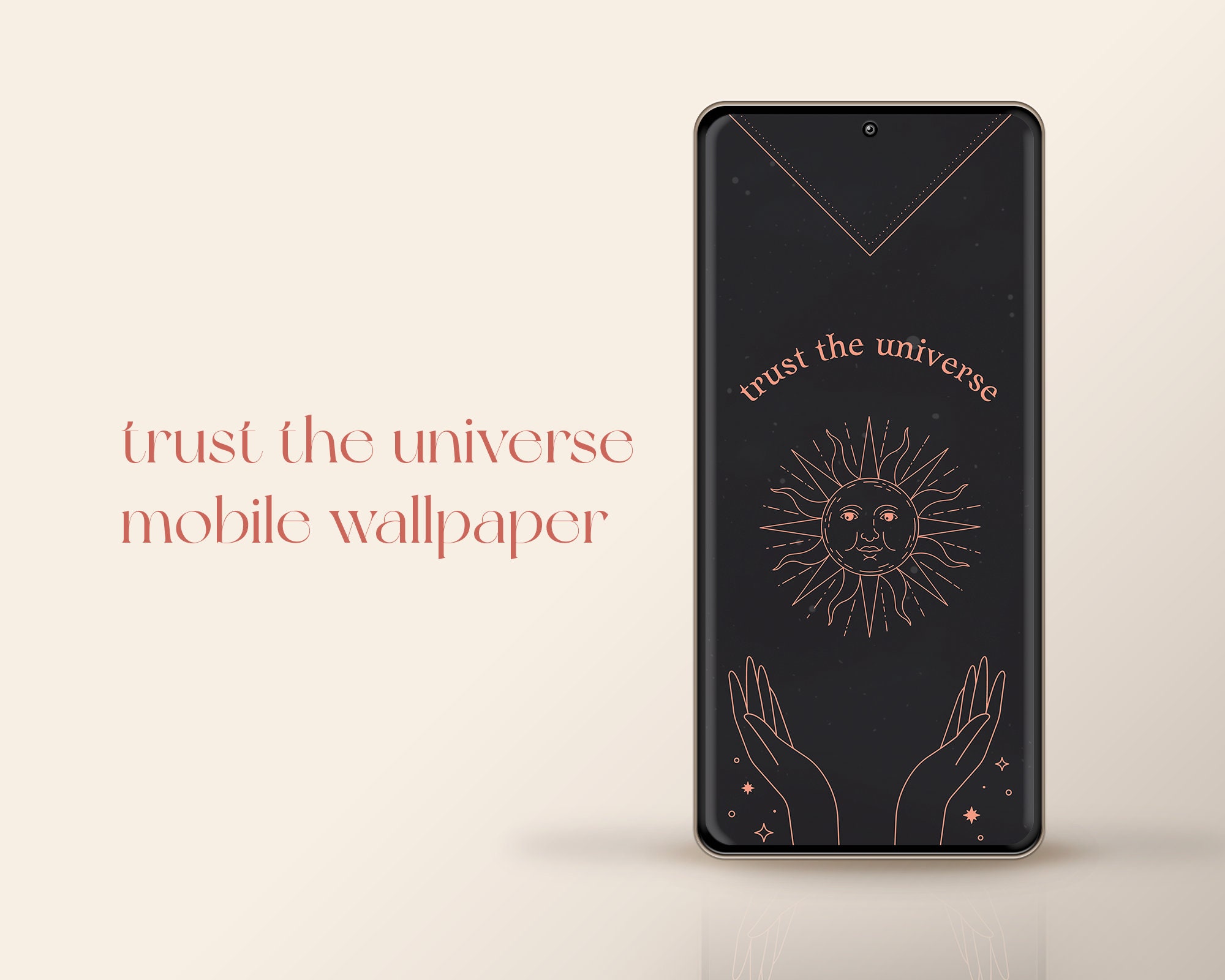 Trust the Universe Quote Line Art Phone Wallpaper 1440 X - Etsy UK Trust the Universe Quote Line Art Phone Wallpaper 1440 X - Etsy UK