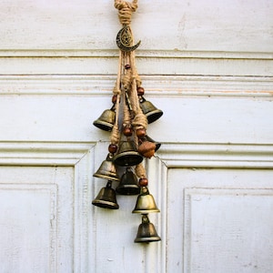 Witch Bells 9 Bells - Handmade protection for your home - perfect gift, not only for witches, Wicca, Pagan!