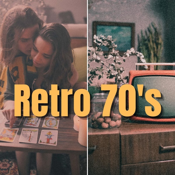 13 Retro 70s Lightroom Presets