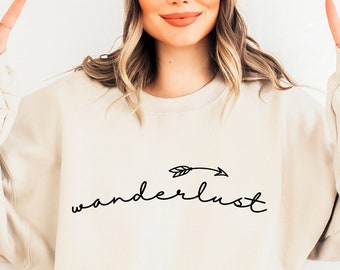 Wanderlust SVG: Adventure Cut Files for Cricut (Digital Download)