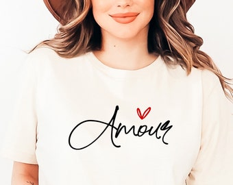 Amour Valentine's Day SVG: Love Heart Design (Digital Download)