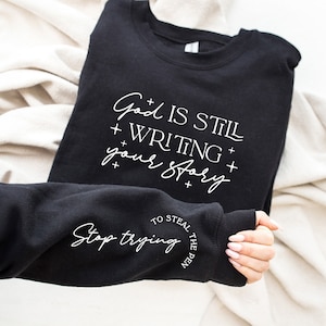 God schrijft nog steeds uw verhaal SVG PNG PDF, Trust God Png, Christian Png, Faith Png, God schrijft nog steeds uw verhaal gesneden bestanden, Cricut Svg