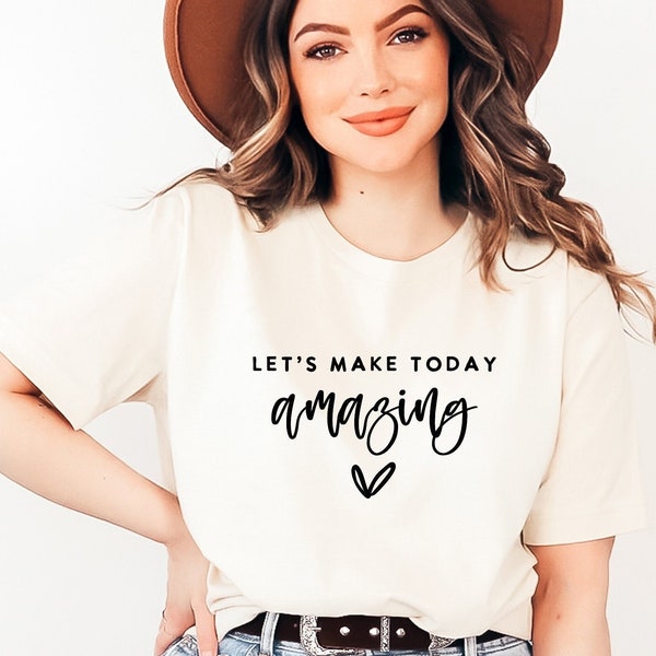 Let's Make Amazing Today Svg, Choose Happy Svg, Inspirational Svg, Positive Quote Svg, Motivational Svg, Self Love Svg, Smile Svg