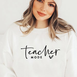 Teacher Mode All Day Every Day SVG PNG, Teacher Life Png, Teacher quote Svg, Teacher Shirt Svg, Gift to Teacher Svg, Cricut, School Svg