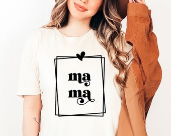 Mama Retro T-Shirt SVG: Mother's Day Design (Digital Download)