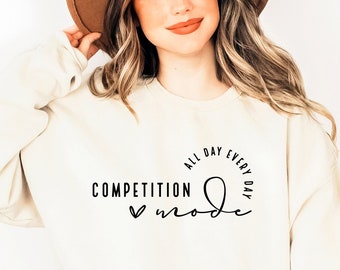 Competition Mode SVG PNG: Cheer Mom Game Day Design (Digital Download)