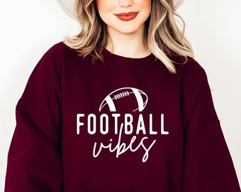 Football Vibes SVG: Game Day Shirt Design (Digital File)