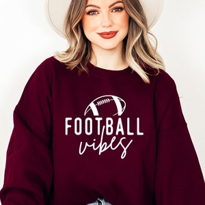 Football Vibes SVG PNG PDF, Football Svg, Game Day Vibes Svg, Mom Life Svg, Football Mom Svg, Football Shirt Svg, Football Mom Svg Files
