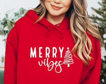 Merry Vibes Christmas SVG: Holiday Jumper Design (Digital Download)