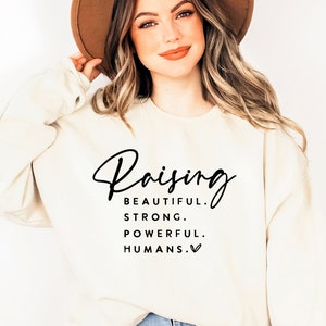 Raising Beautiful SVG PNG PDF, Mom Life Svg, Mother&#39;s Day Svg, She is Strong Svg, Positive Quote Svg, Motivational Svg, Teacher Svg, Mom Svg