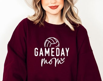Volleyball Mom SVG: Game Day Shirt Design (Digital Download)