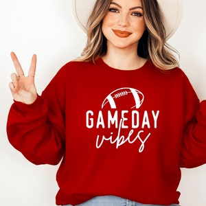 Football Mom SVG PNG PDF, Game Day Svg, Football Svg, Game Day Shirt, Game Day Vibes Svg, Football Game Day Svg, Game Day Vibes T-Shirt Svg