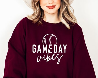 Baseball Mom SVG: Game Day Shirt Design (Digital Download)