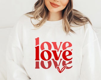 Love SVG: Valentine's Day Shirt Design (Digital Download)