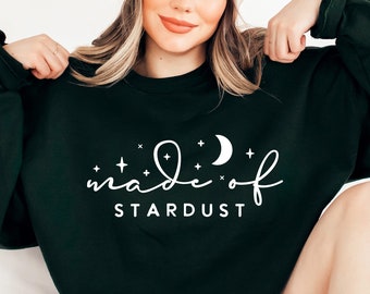 Made of Stardust SVG PNG PDF, Stardust Shirt Svg, Inspirational Svg, Positive Quote Svg, Manifestation Svg, Motivational Svg, Self Love Svg