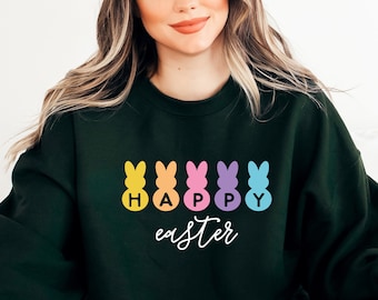 Happy Easter Bunny Squad SVG: Kids Easter Shirt Design (Digital Download)