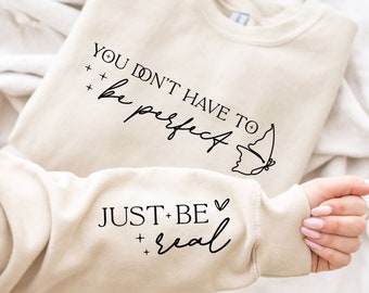 Positive Affirmations SVG: Motivational Shirt Sleeve Design (Digital Download)