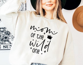 Mom of the Wild One SVG: Birthday Design (Digital Download)