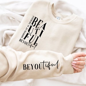 BeYouTiful SVG, Manga Svg, Empoderamento, Mulher Forte Svg, Afirmação Positiva Svg, Beleza Svg, Amor Próprio Svg, Engraçado Lindo Svg
