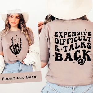 Expensive Difficult and Talks Back SVG PNG, Expensive Difficult and Talk Back SVG, Expensive and Difficult svg, Sassy Svg, Png, Trendy Svg