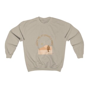 Joshua Tree Shirt, Vintage Inspired Joshua Tree Sweatshirt, California Souvenir Shirt, 70s Aesthetic Roadtrip Shirt, Sunset Desert Sweater