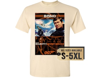 Camiseta multicolor "Al servicio secreto de Su Majestad 1969 V9" en todas las tallas S-5XL