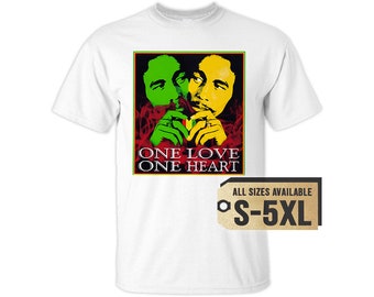 Camiseta multicolor Bob Marley & The Wailers V2, todas las tallas S-5XL