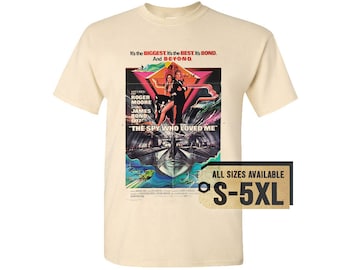 Camiseta multicolor "La espía que me amó 1977 V5" en todas las tallas S-5XL