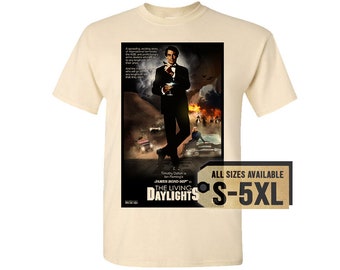 Camiseta multicolor The Living Daylights 1987 V11, todas las tallas S-5XL