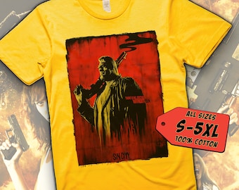 Sin City V8 Vintage Movie Poster t-Shirt Unisex Multicolor T shirt all sizes S-5XL