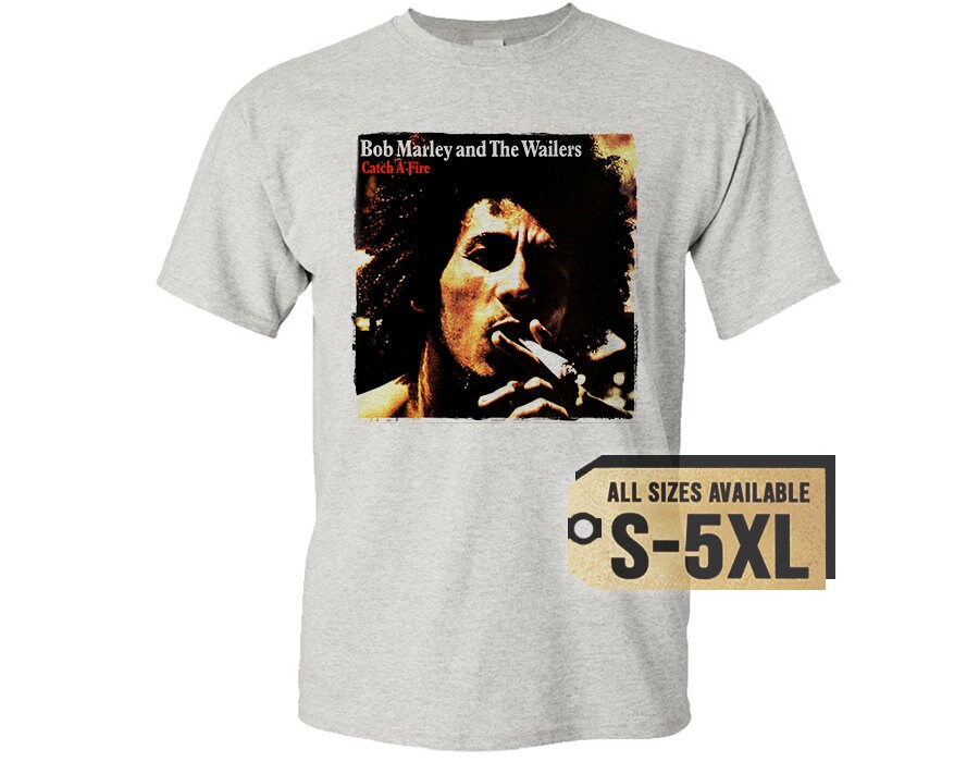Bob Marley & the Wailers V8 Multicolor T Shirt All Sizes S