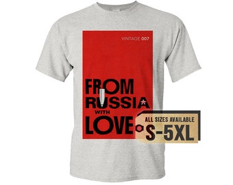 Camiseta multicolor "Desde Rusia con amor 1963 V26" en todas las tallas S-5XL